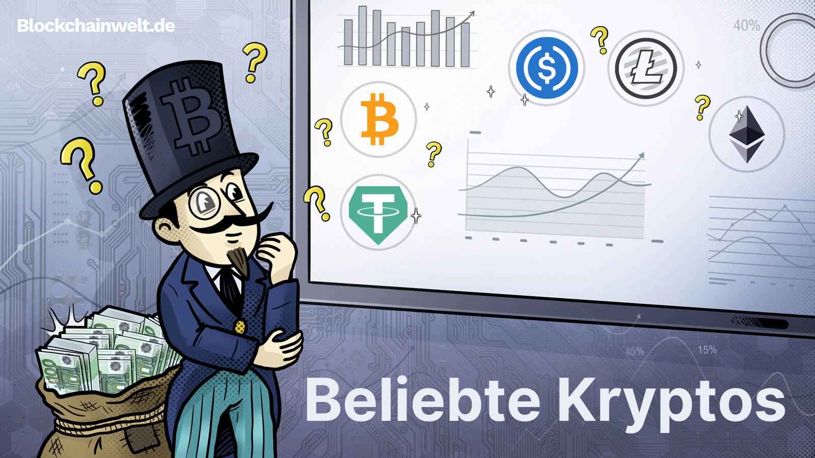 Beliebte Kryptowährungen